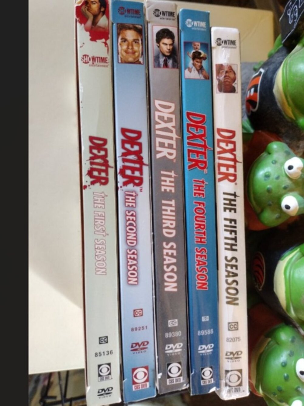 Dexter Seasons 1-6 DVDs